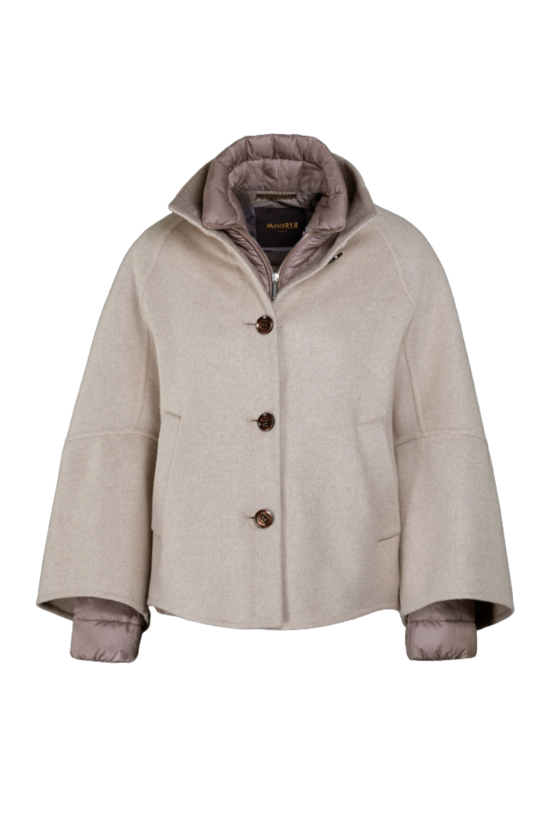 MooRER LENIE-CZI Outerwear Mandorla/Nut