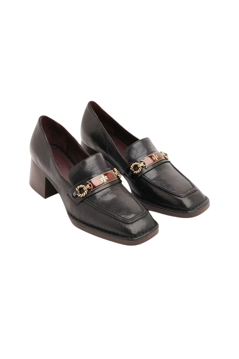 Tory Burch Perrine Heel Loafer 55MM Perfect Black 134951006