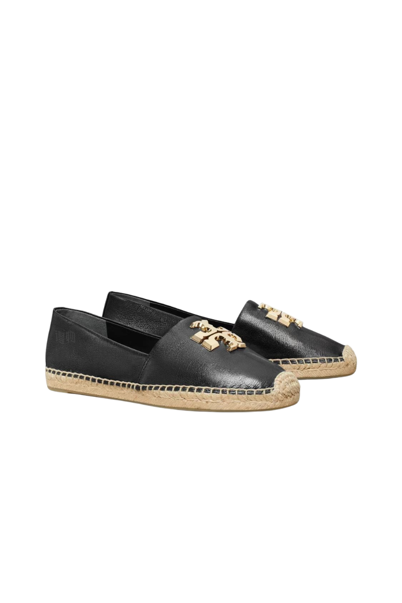 Tory Burch Eleanor Espadrille Perfect Black/Gold 161758006