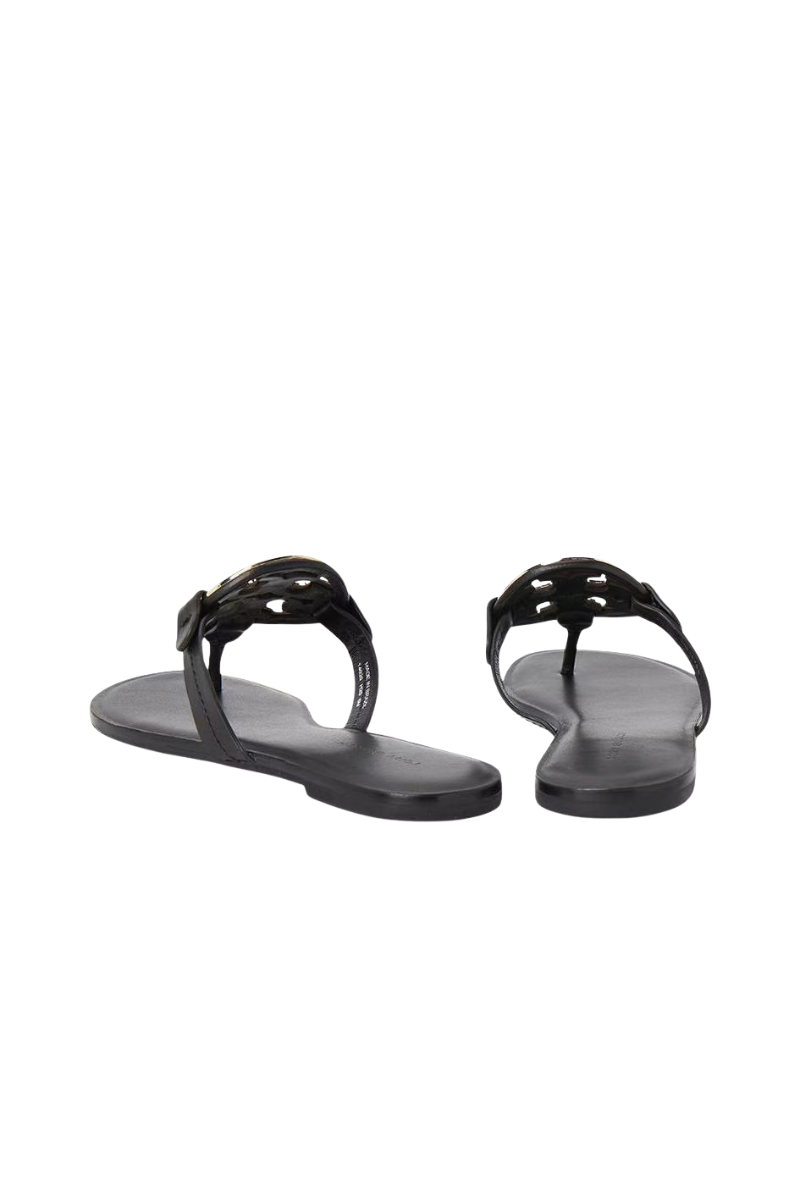 Tory Burch Metal Miller Slippers Perfect Black/Gold 167568006