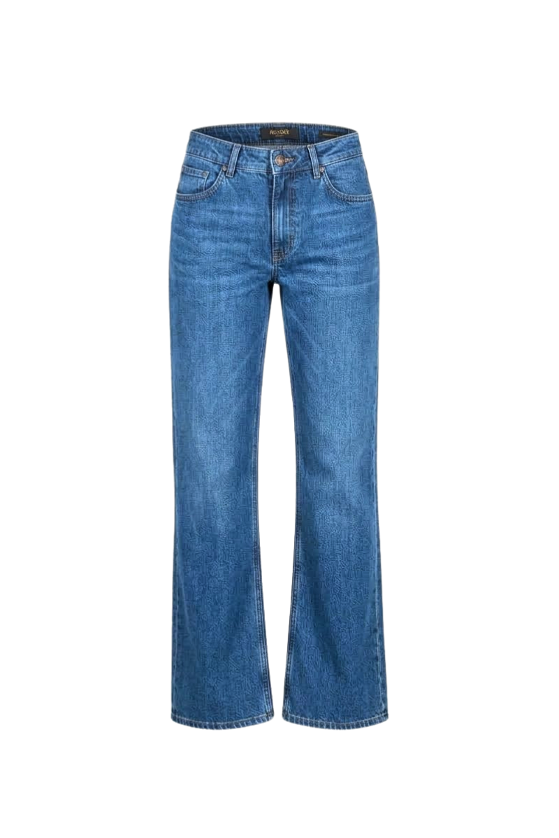 MooRER NURDC116 Trousers Stone Washed