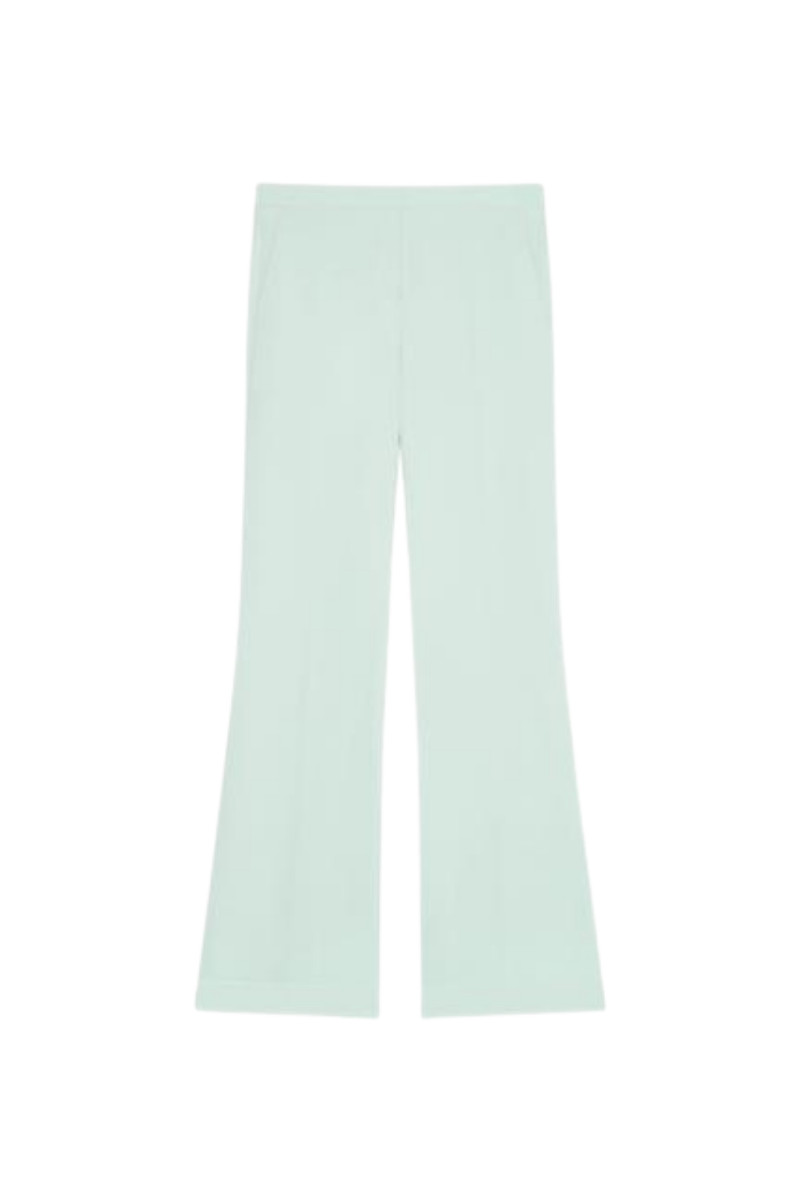 Givenchy Flare Tailoring Pants-Mint Green