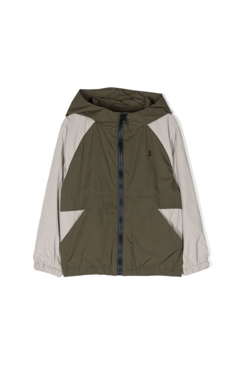 Herno Kids Outerwear Jacket Gi000067B-12494 Dark Military Green