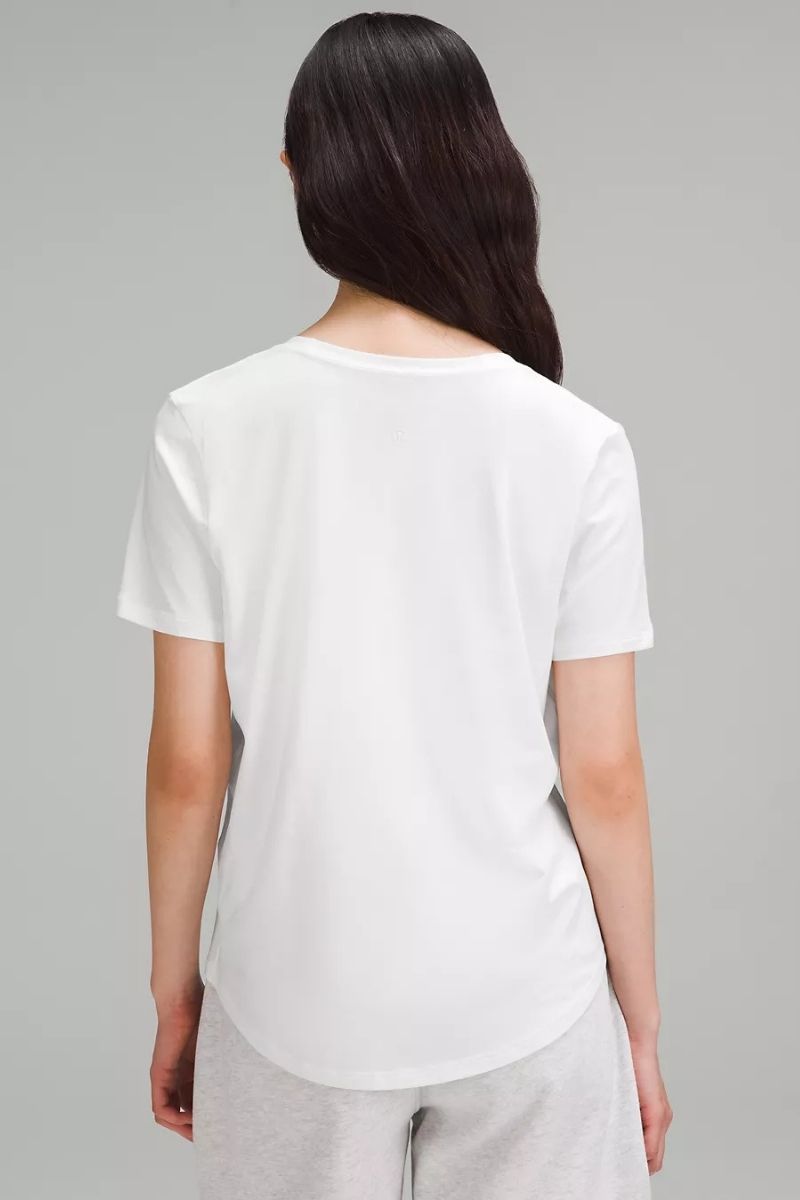 Lululemon Love V-Neck T-Shirt  - White