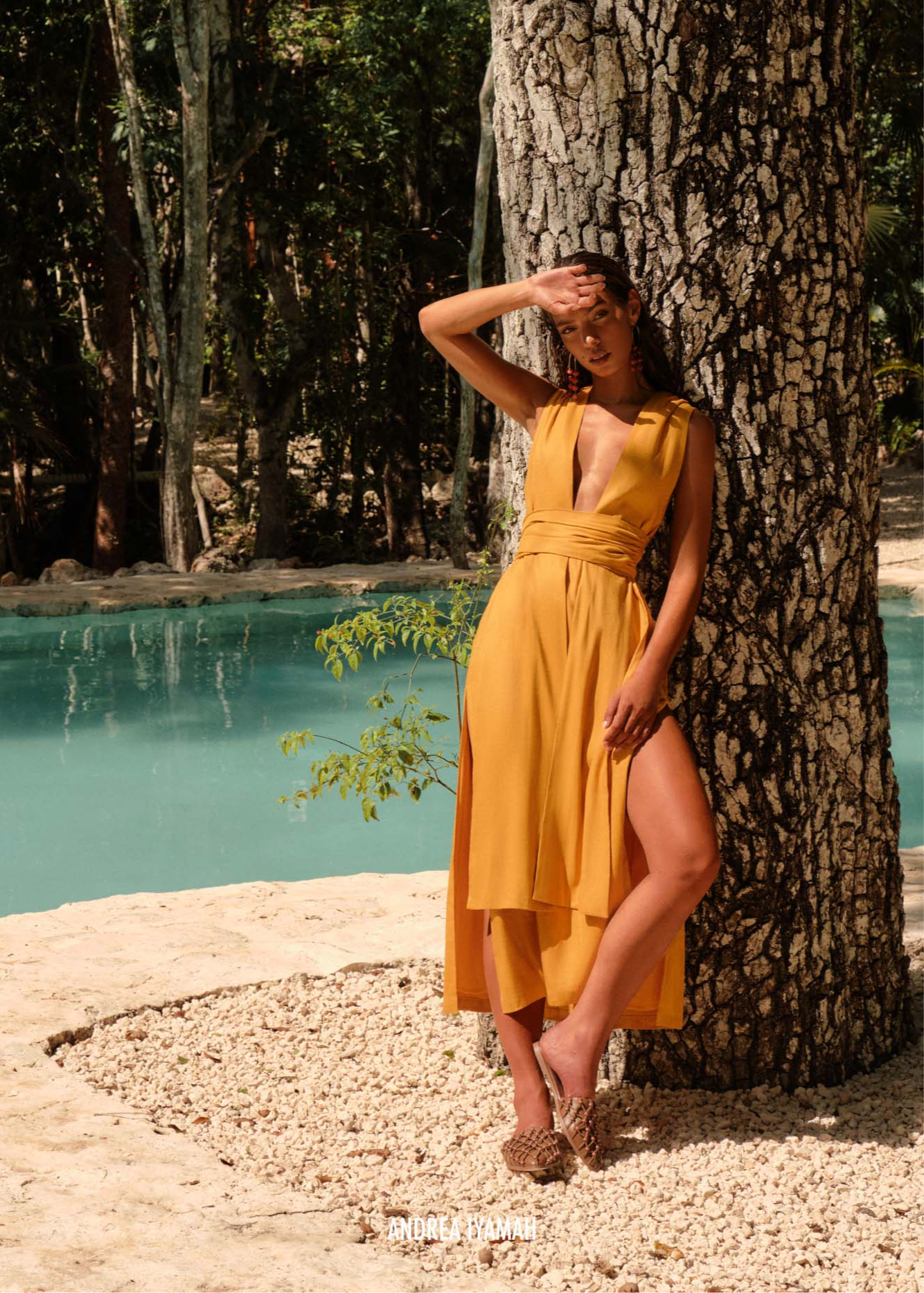 ZADO DRESS - GOLD