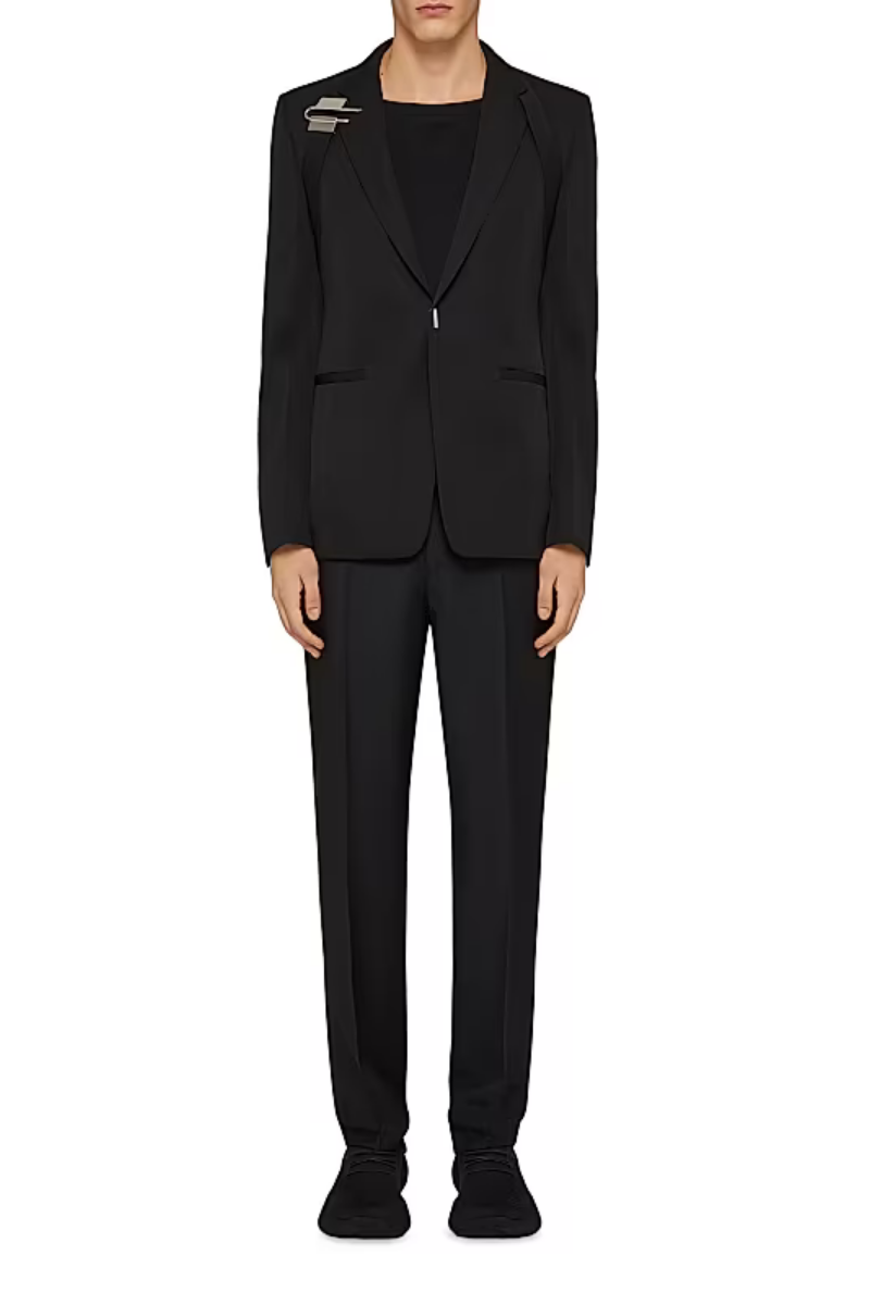 Givenchy U Lock Harness Slim Fit Jacket-Black