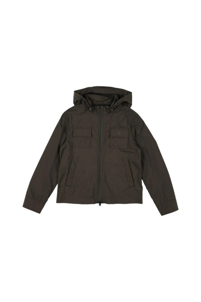 Herno Kids Outerwear Jacket Gi0052B-12306 Military Green