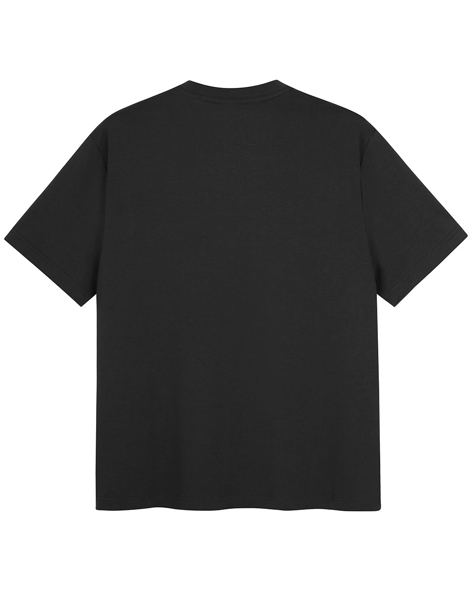 Black Regular Fit Tee