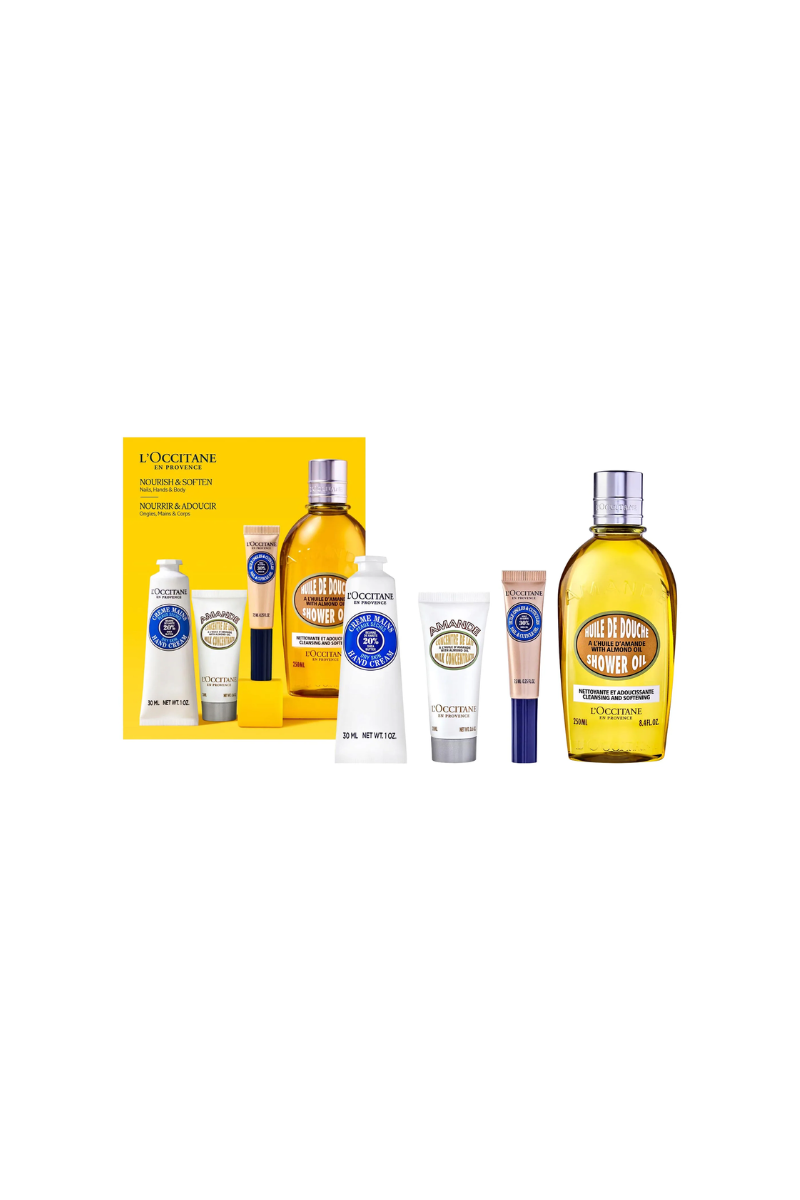 L'Occitane Nourish & Soften Set for Nails, Hands & Body