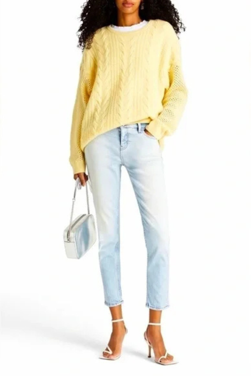 IRO Bleached Mid-Rise Skinny Jeans