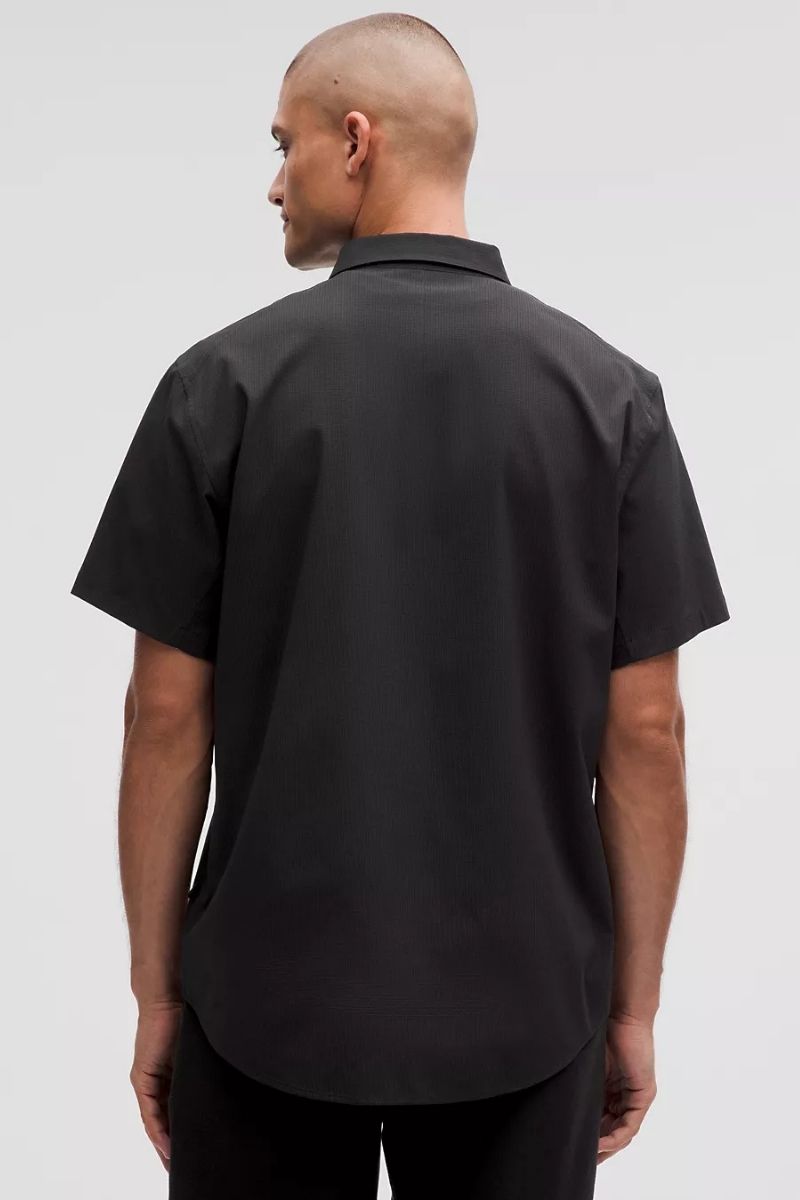 Lululemon Airing Easy Short-Sleeve Shirt - Black