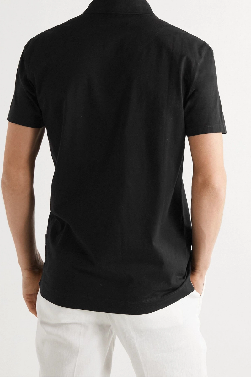 Orlebar Brown LINWOOD SS MERCERISED COTTON-274250-SAGE