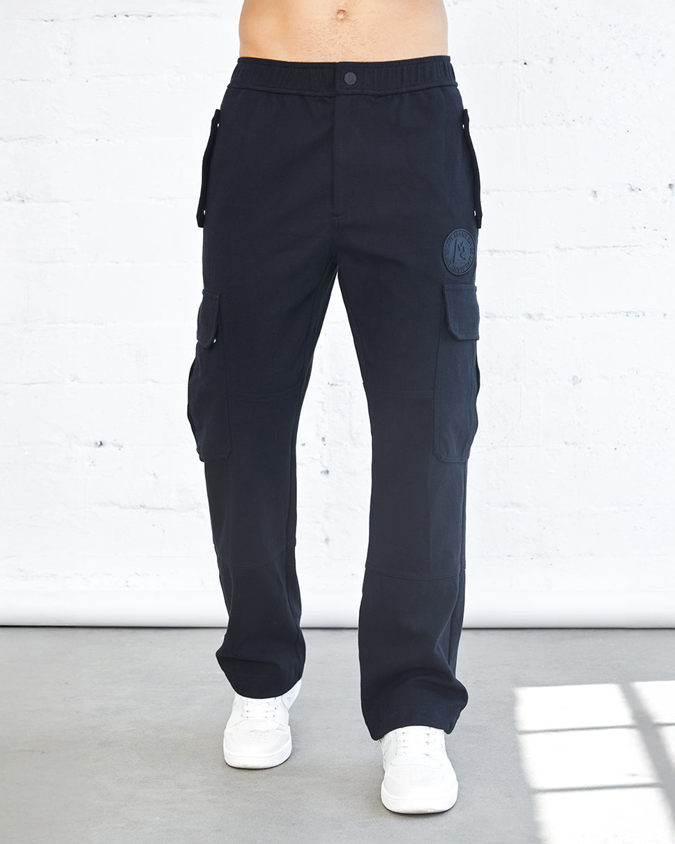 Ottoman Knit Cargo Pants