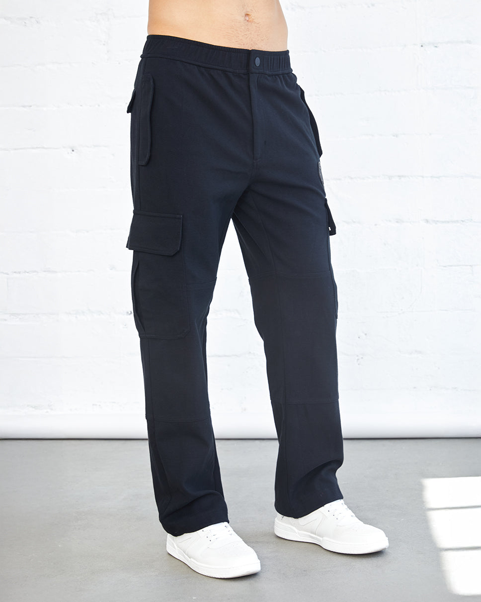 Ottoman Knit Cargo Pants