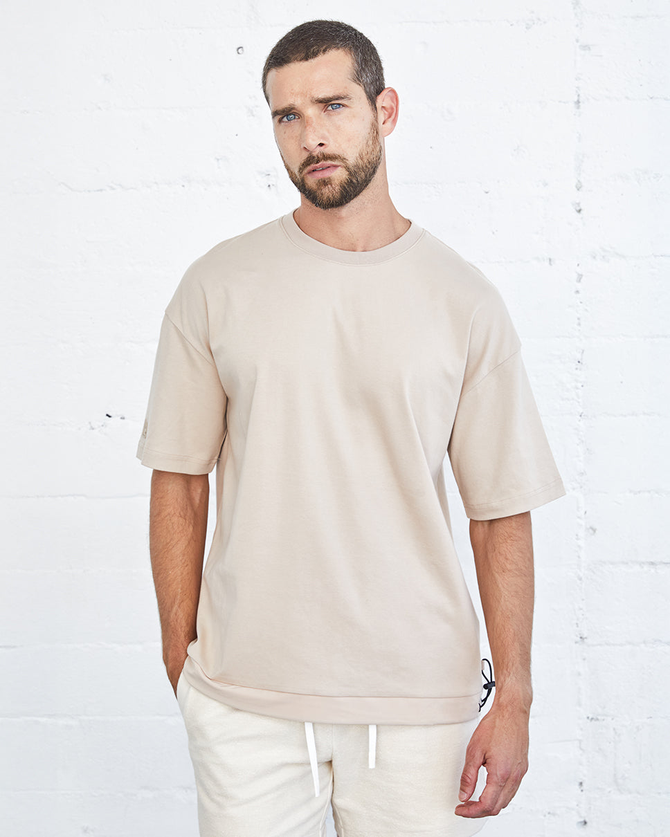 Axis Mixed Media Boxy Tee