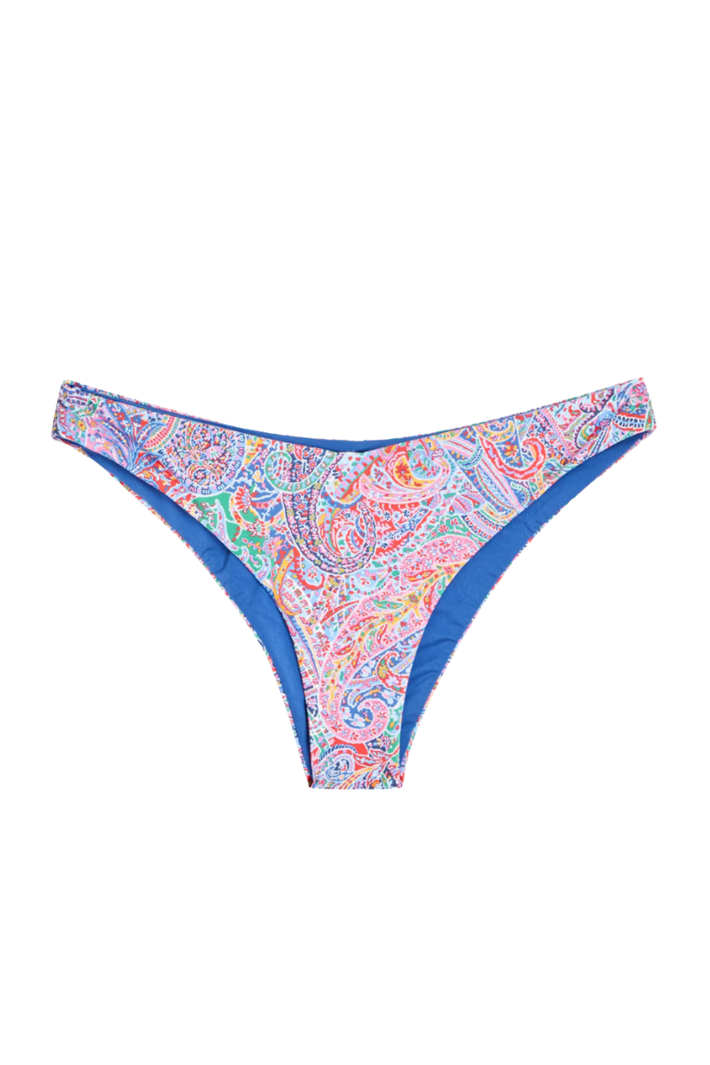 Onia Chiara Bottom Liberty Paisley In Lavender Multi
