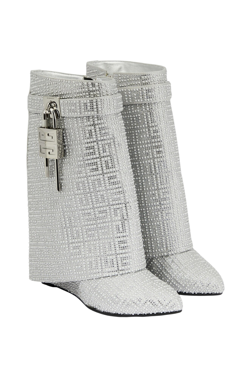 Givenchy Shark Lock 4G embellished ankle boots