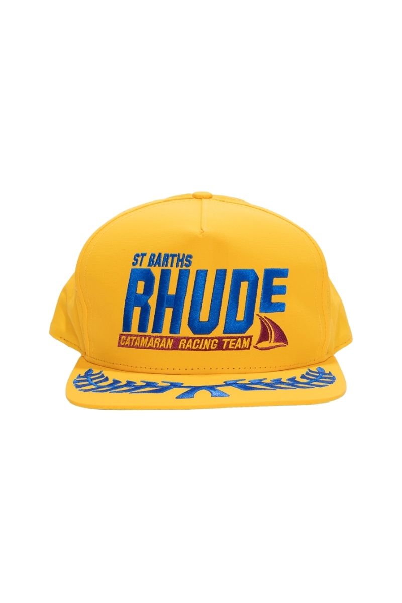 Rhude lorient racing hat yellow
