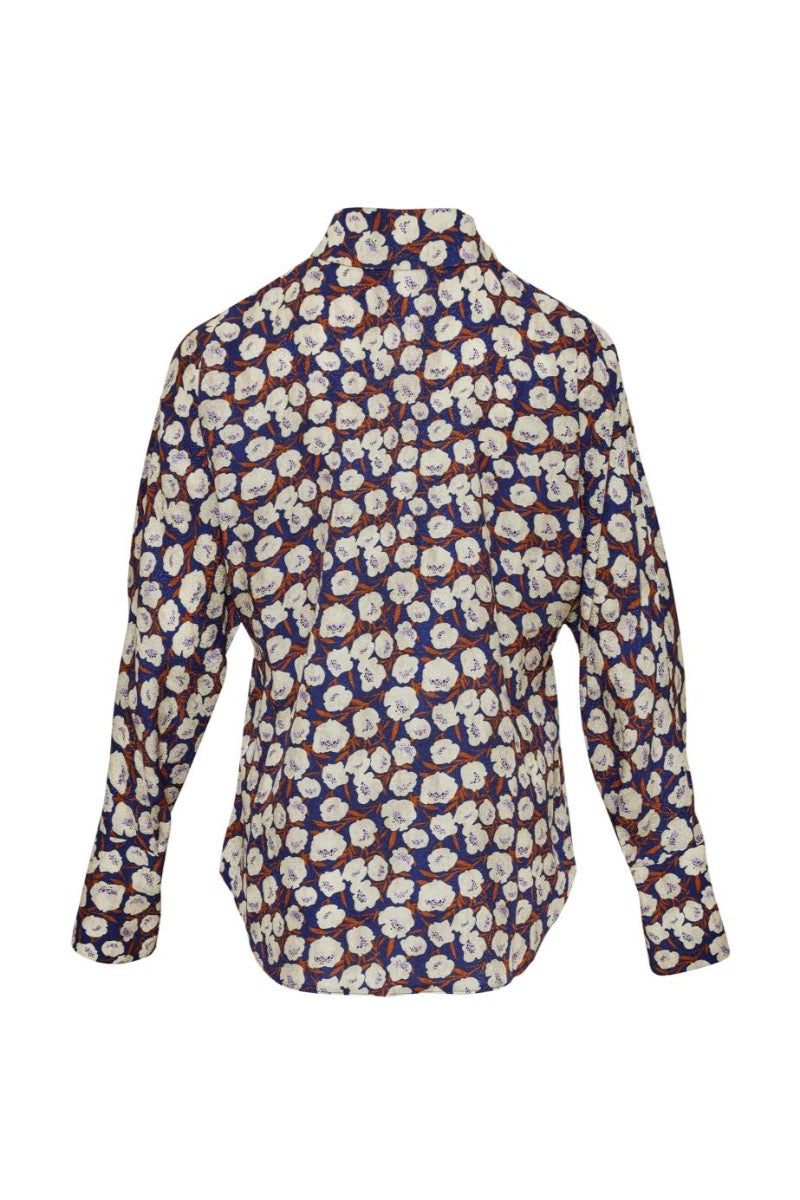Kameya BLOUSE NAVY_25W10649