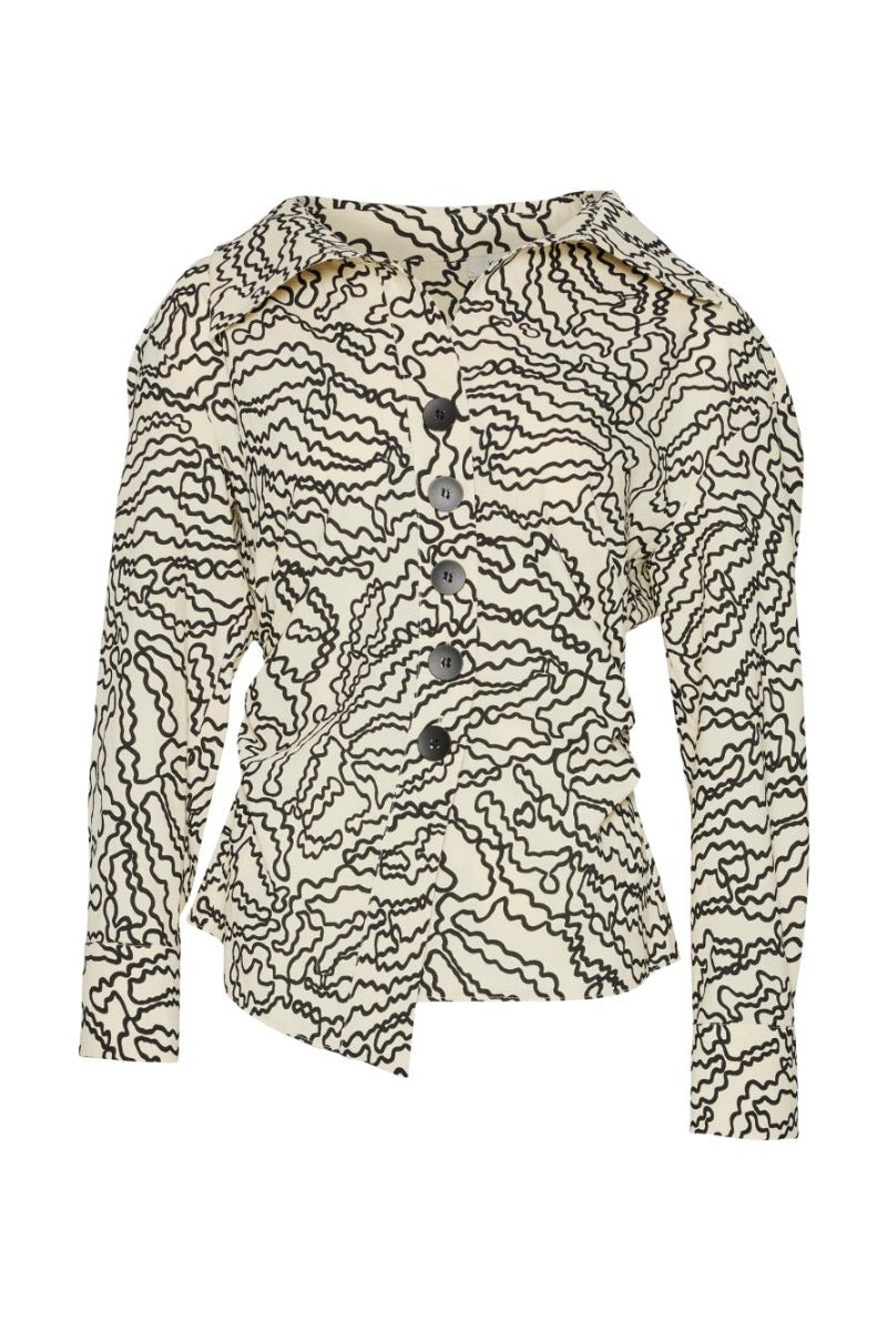 Kameya BLOUSE ECRU_25W10665