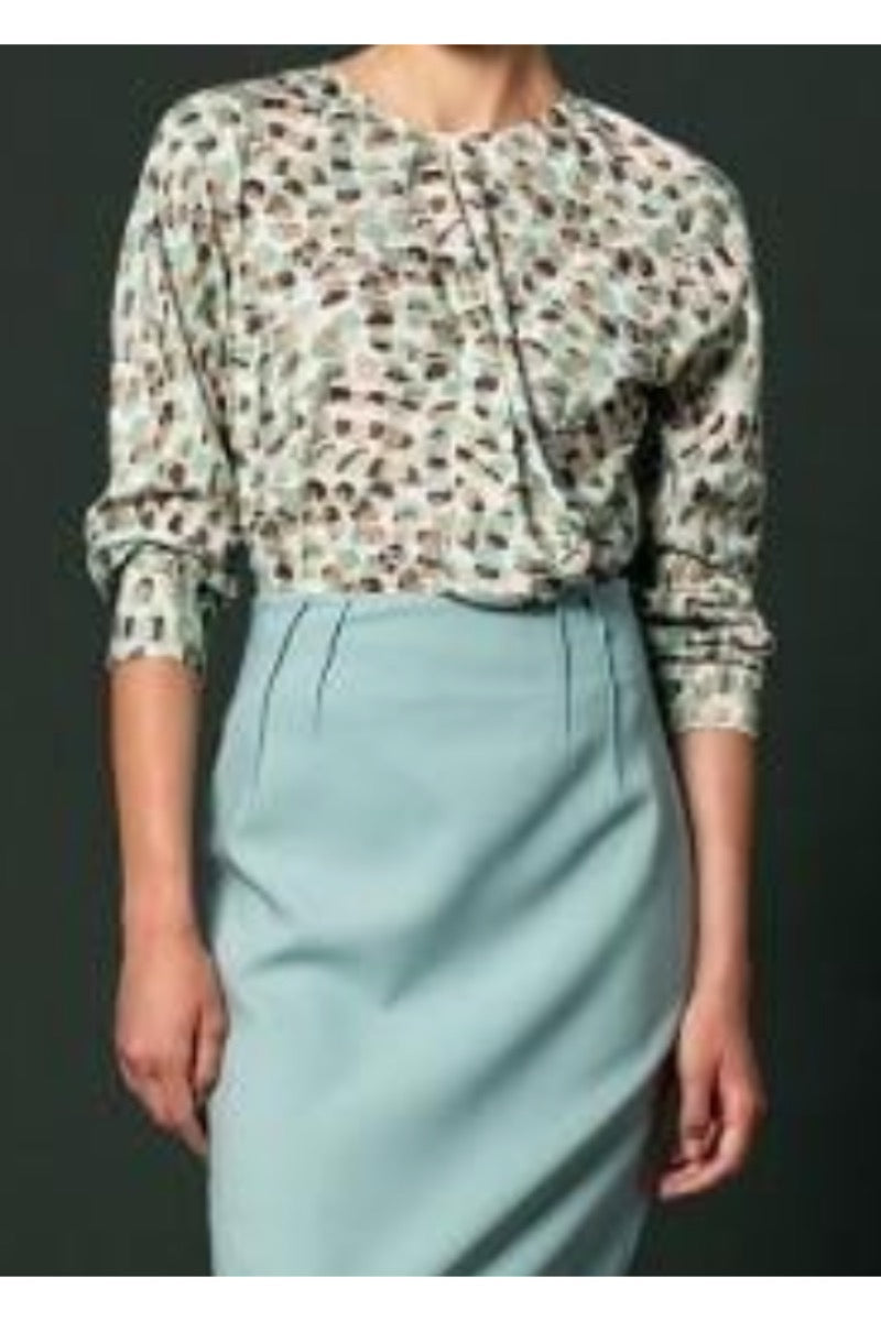 Kameya BLOUSE MINT_25W10668