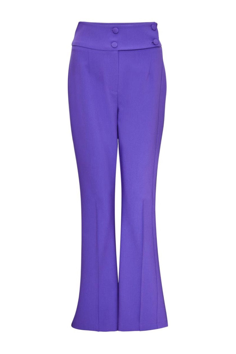 Kameya PANTS PURPLE ECRU_25W20604
