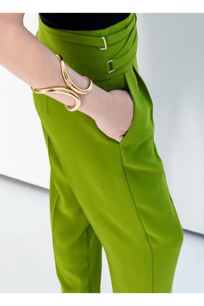 Kameya PANTS OIL GREEN_25W20610