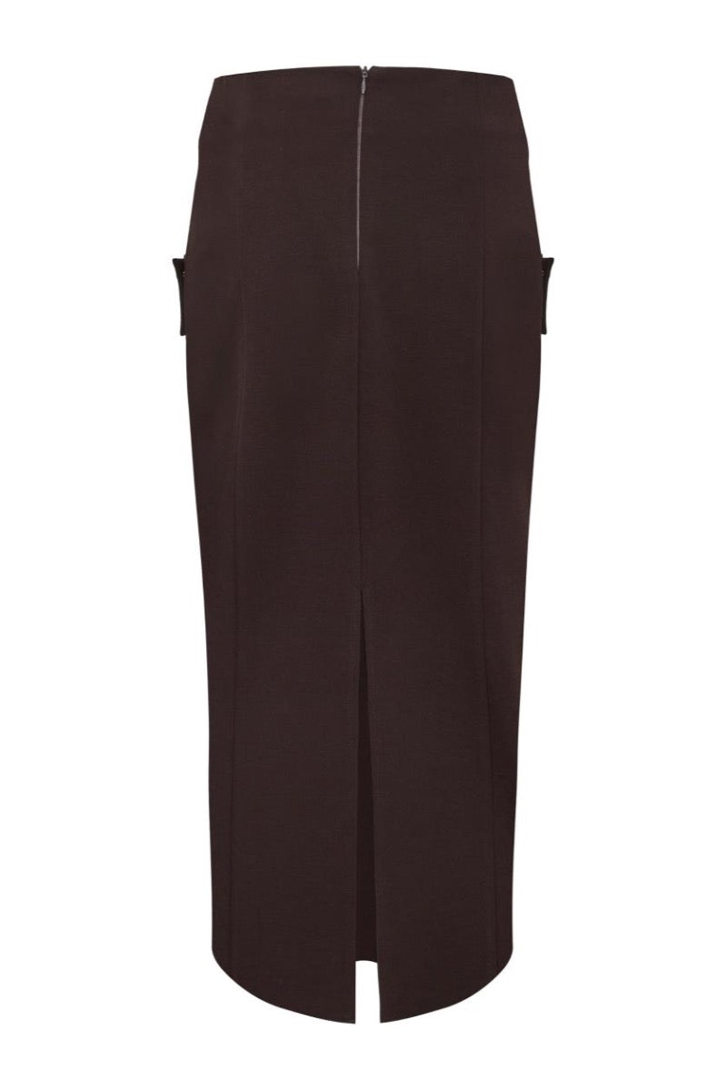 Kameya SKIRT BROWN_25W30605