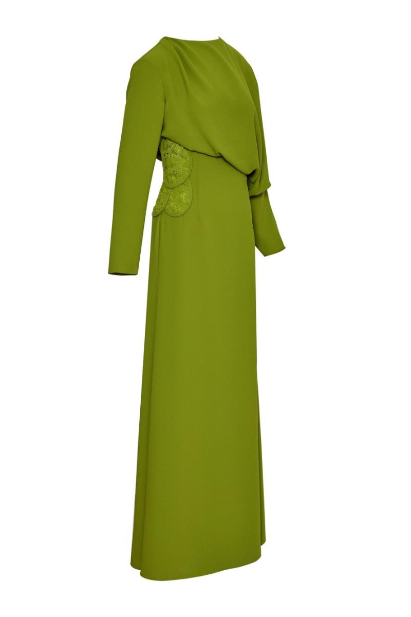 Kameya DRESS OIL GREEN ECRU_25W40612