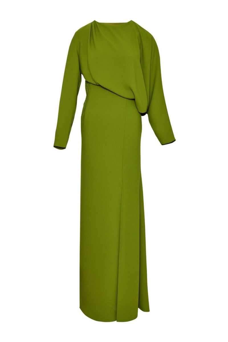 Kameya DRESS OIL GREEN ECRU_25W40612