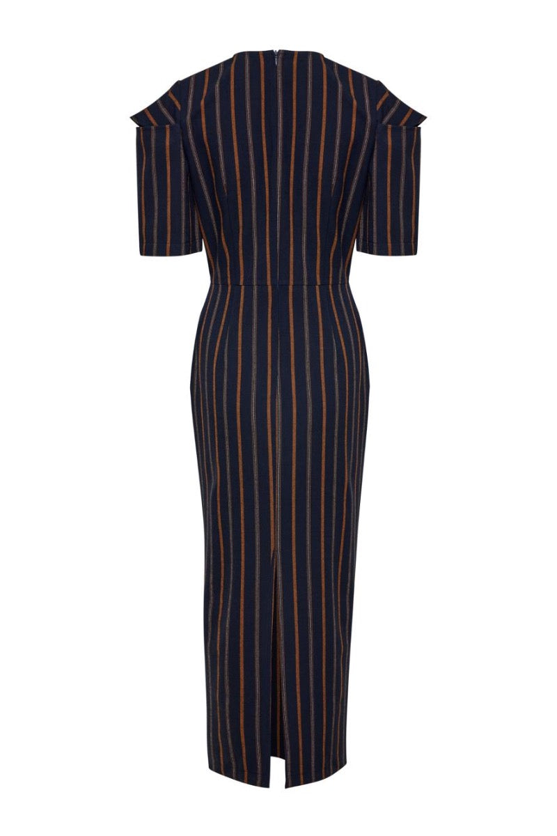 Kameya DRESS NAVY_25W40620