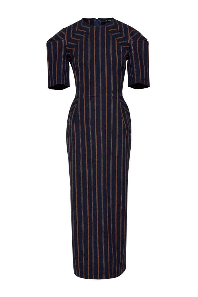 Kameya DRESS NAVY_25W40620