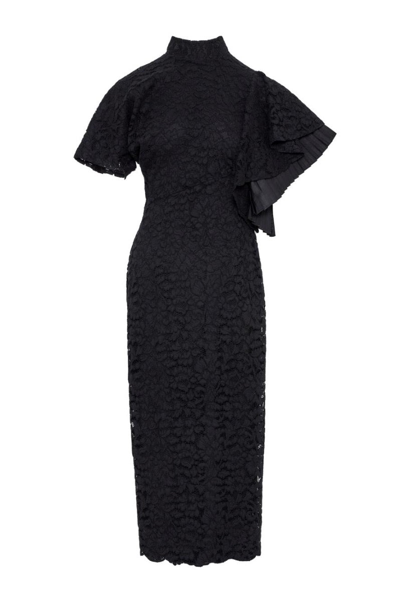 Kameya DRESS BLACK ECRU_25W40642