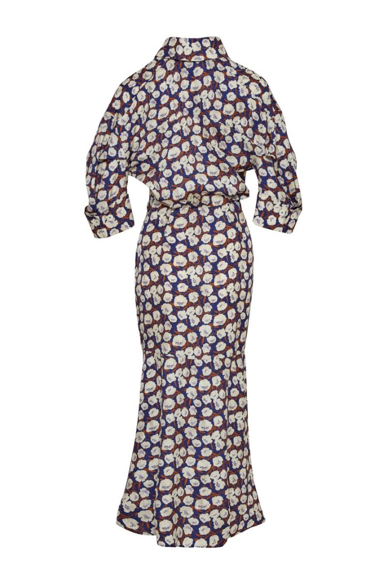 Kameya DRESS NAVY_25W40652