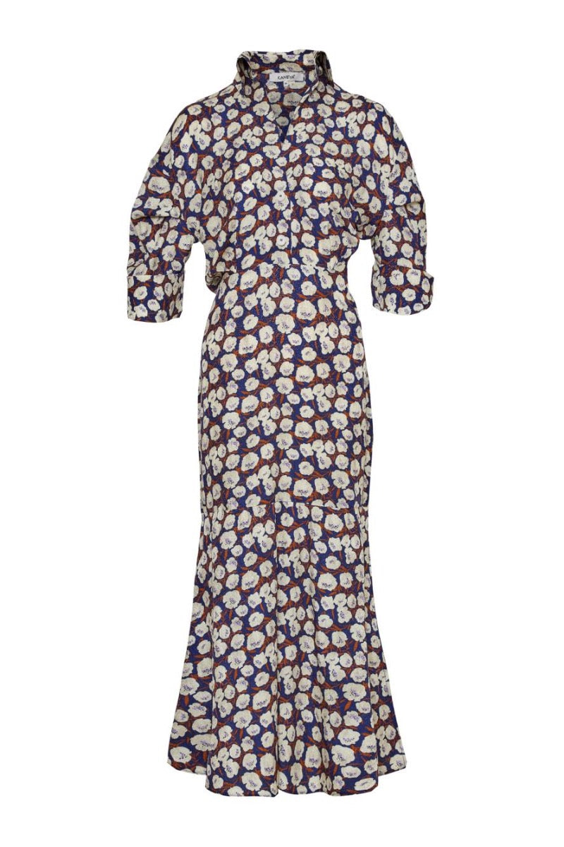 Kameya DRESS NAVY_25W40652