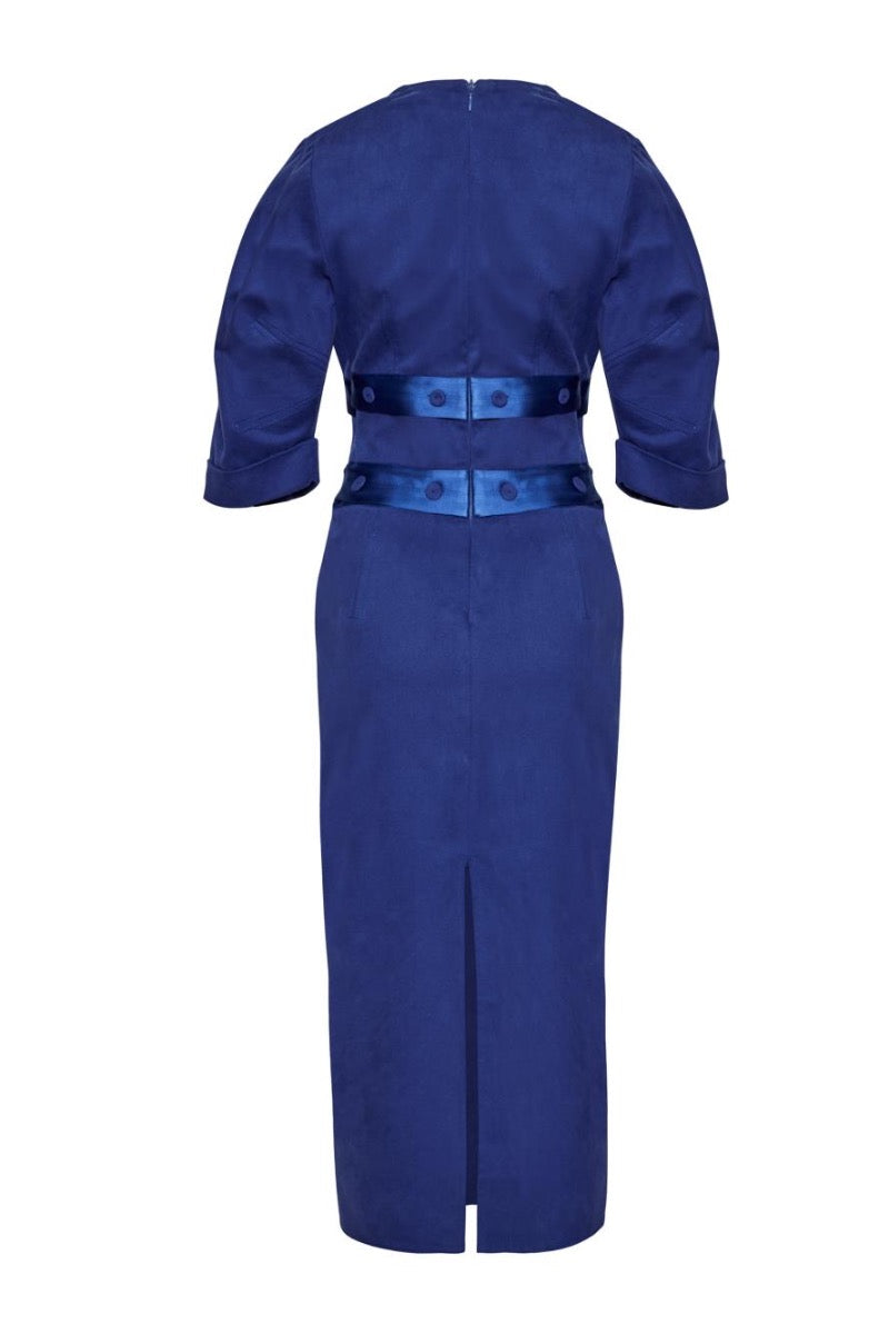 Kameya DRESS NAVY STONE_25W40658