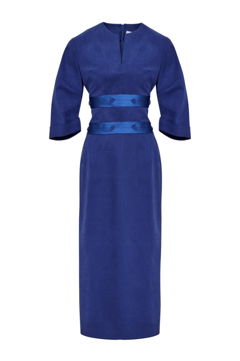 Kameya DRESS NAVY STONE_25W40658