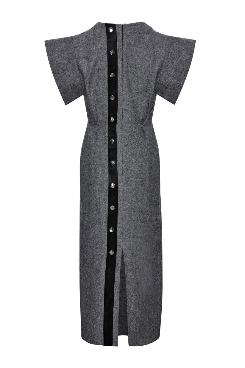 Kameya DRESS GREY_25W40668