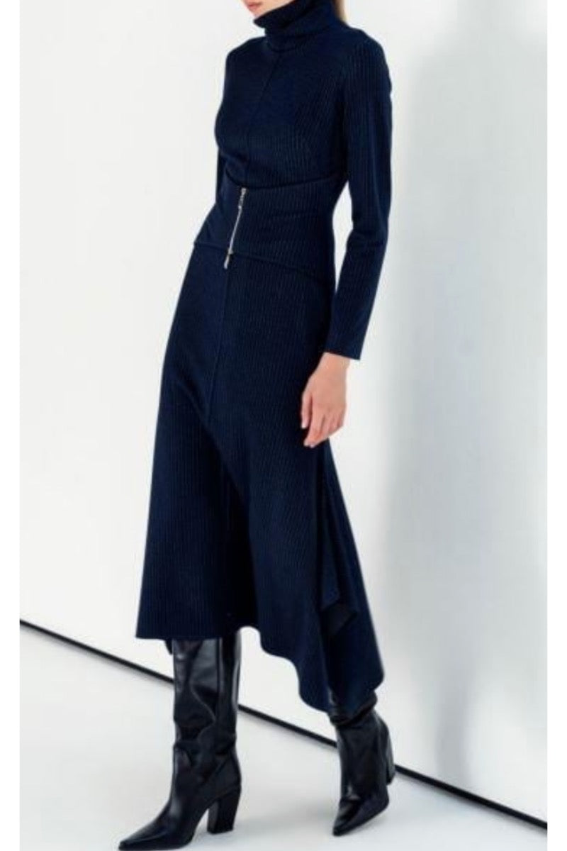 Kameya DRESS NAVY_25W40675