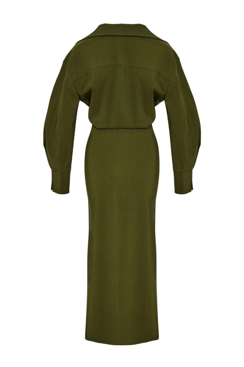 Kameya DRESS KHAKI_25W40678