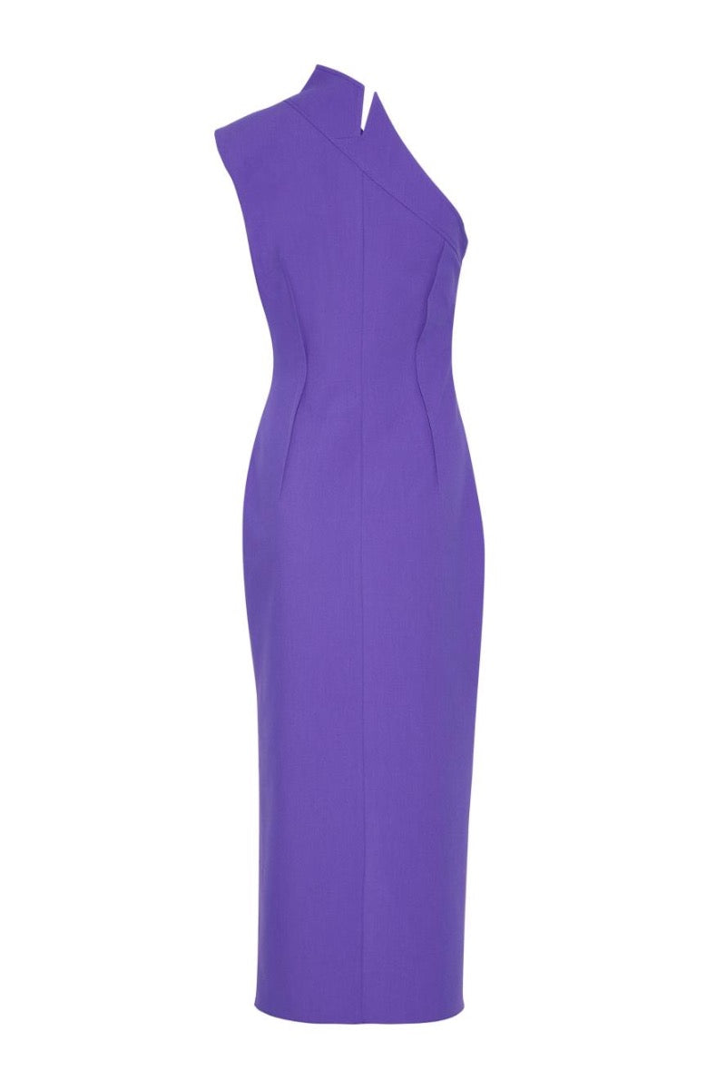 Kameya DRESS PURPLE BLACK_25W40687