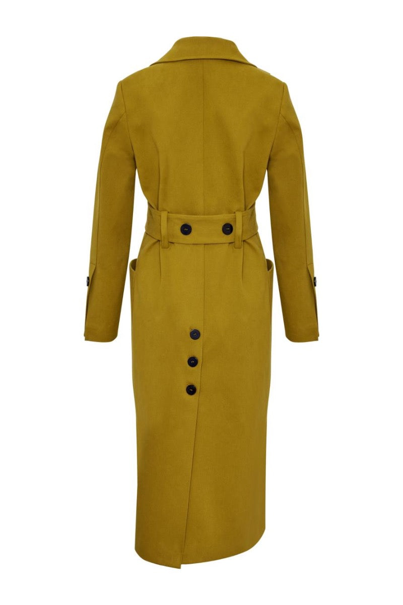 Kameya TRENCH COAT OLIVE_25W60602