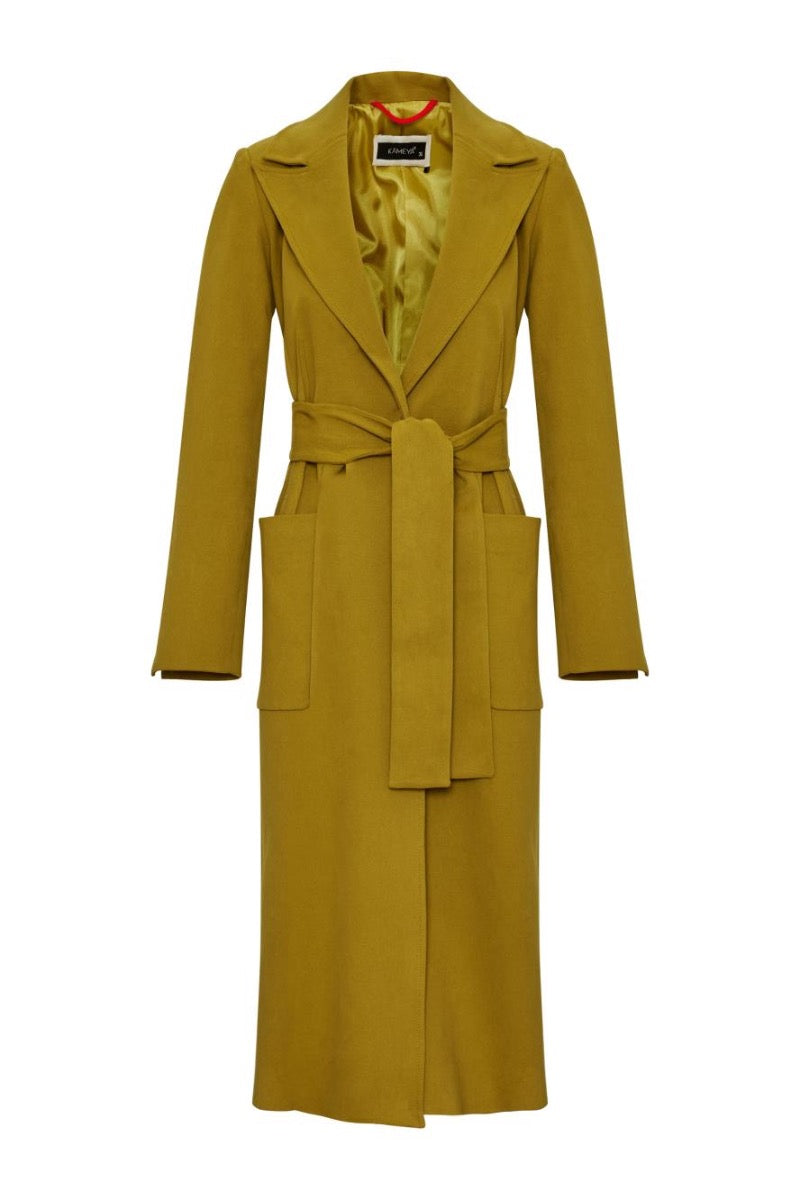 Kameya TRENCH COAT OLIVE_25W60602