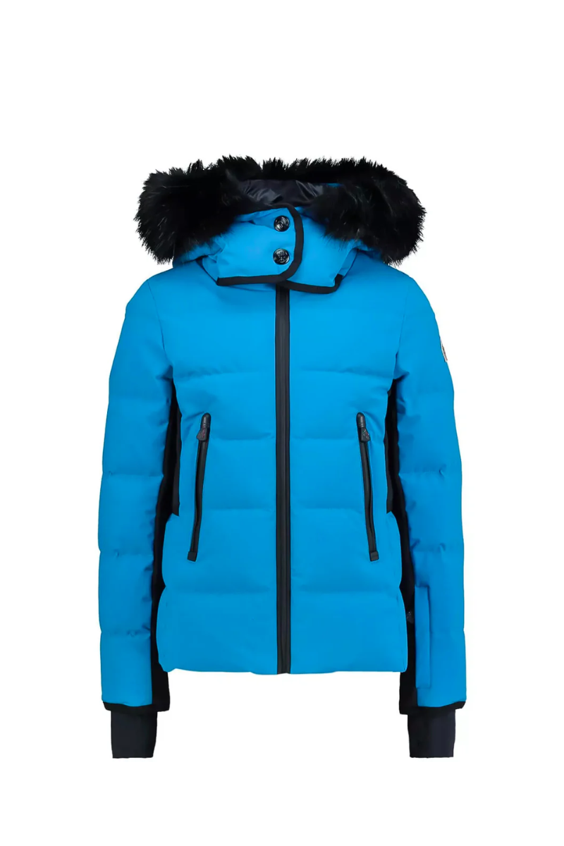 Moncler Kids' Blue LAMOURA GIUBBOTTO