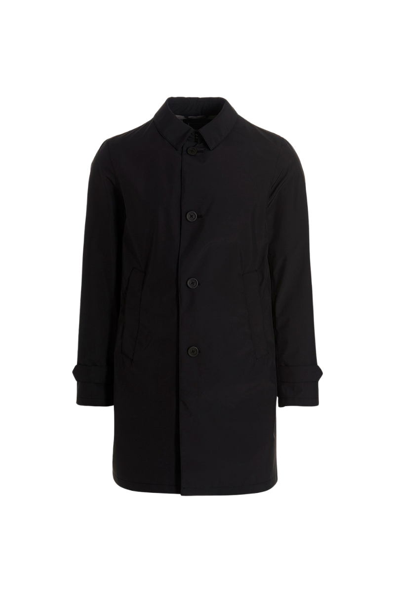 Herno Men Coat Im00061Ul-12592-9300 Black