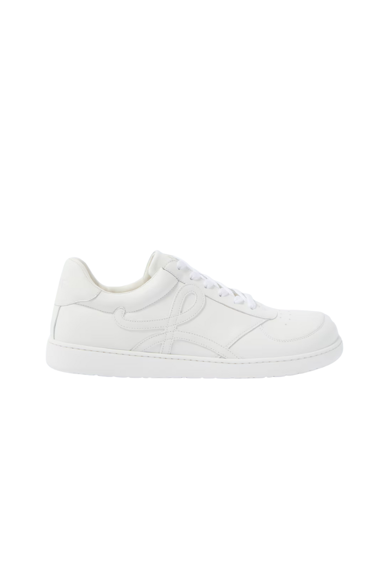 LOEWE Jambo Leather Sneakers White