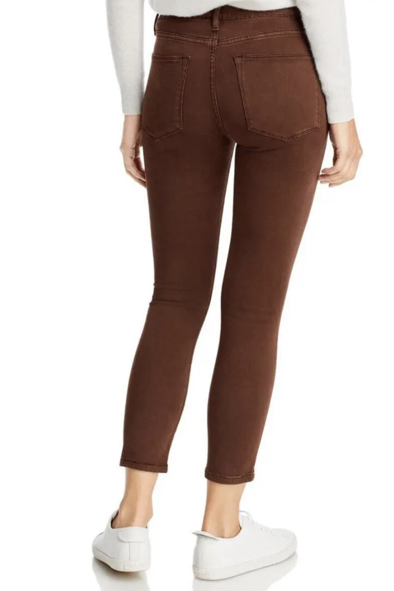 Frame Le High Skinny Cropped Jeans MAHG