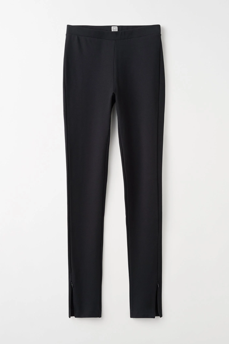 Toteme Zip leggings black