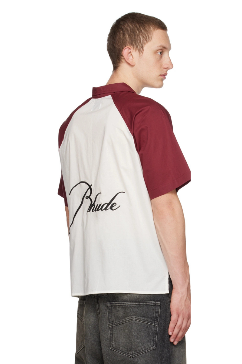 Rhude Raglan Poplin Button Up Poplin Button Up
