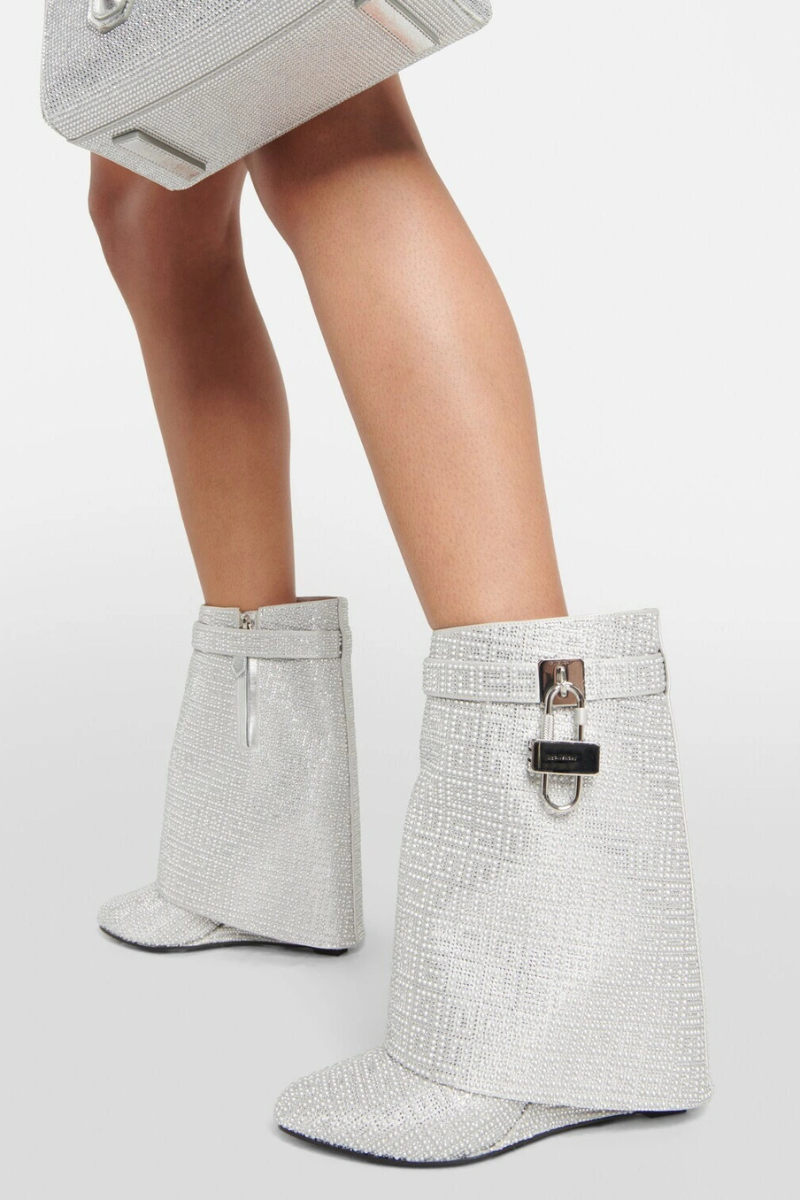 Givenchy Shark Lock 4G embellished ankle boots